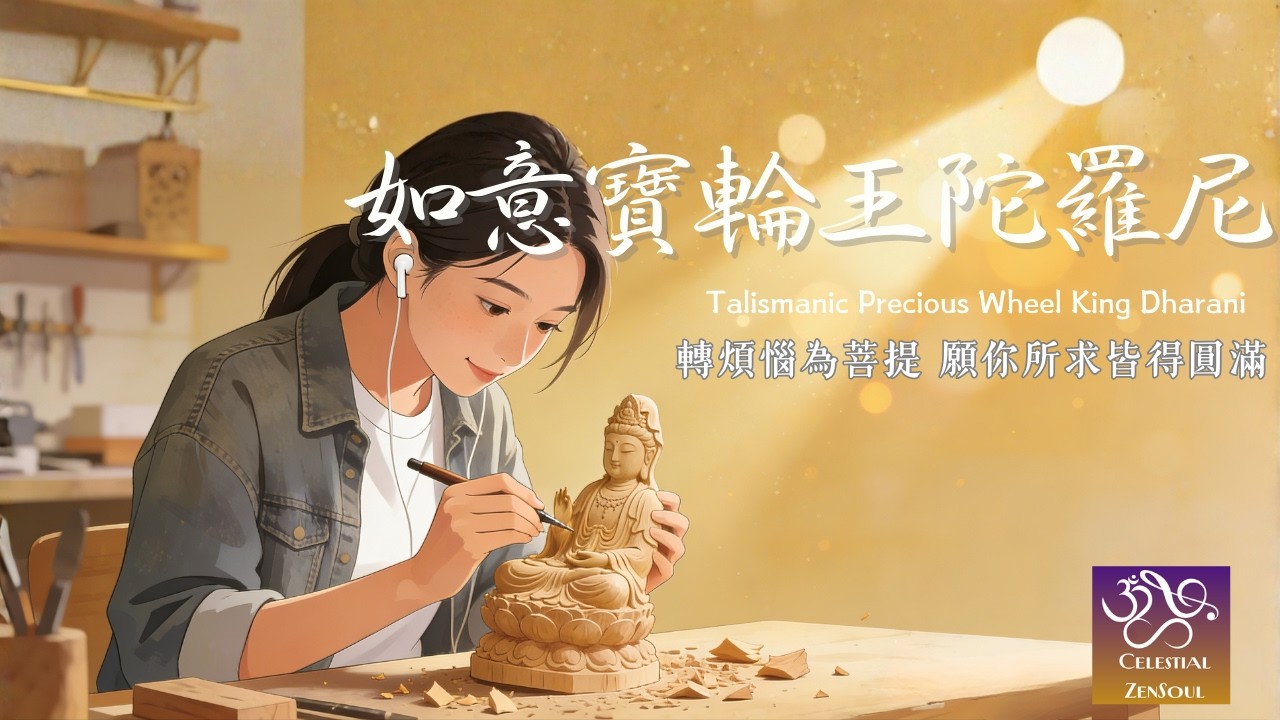 《如意寶輪王陀羅尼》十小咒第一咒 隨求即得的如意咒 所求圓滿 隨願成就【1小時 🔁】 Celestial ZenSoul