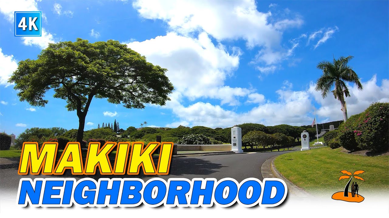 Makiki Neighborhood | Honolulu, Oahu 🌴 Hawaii 4K Driving