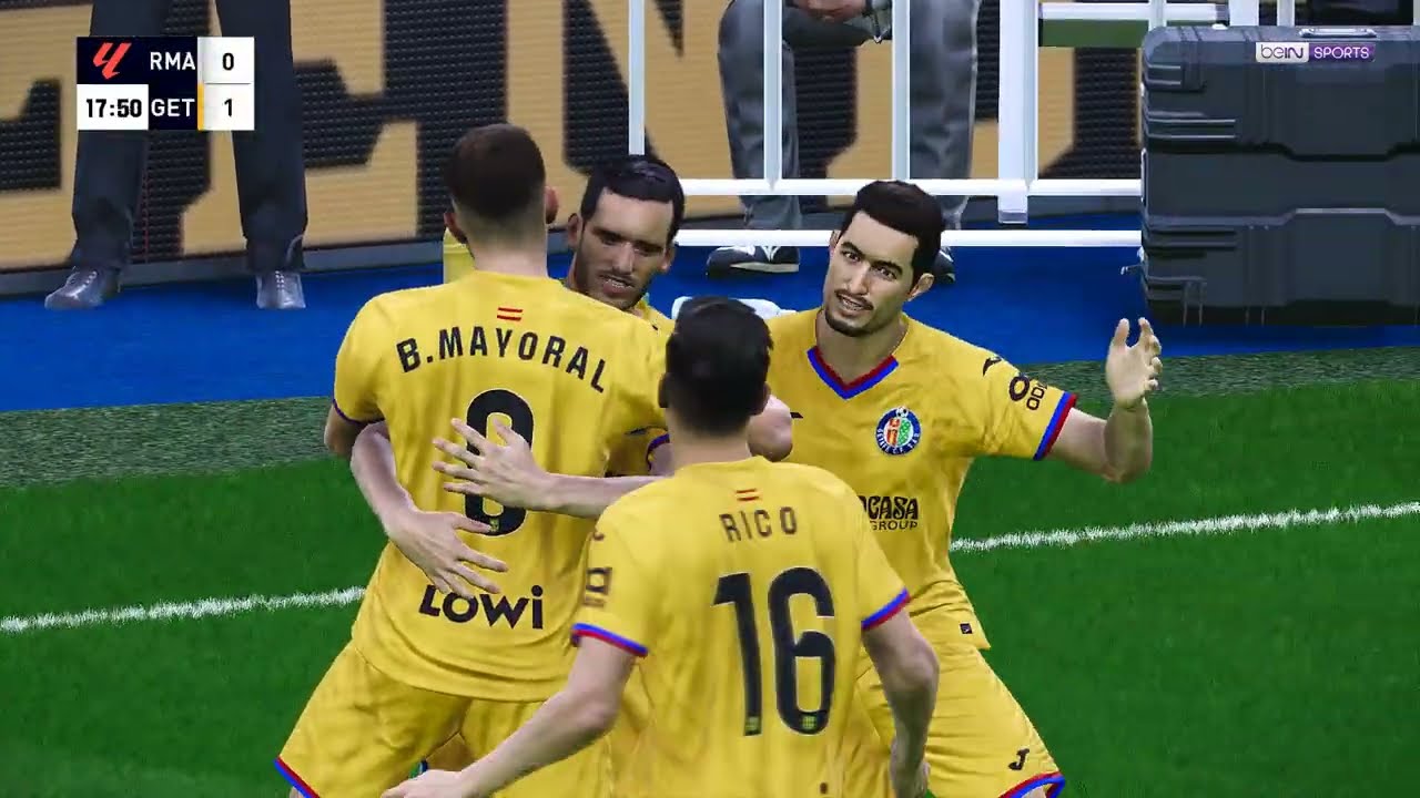 REAL MADRID vs GETAFE | La Liga 25/26 Match | PES 2021 Realistic Simulation