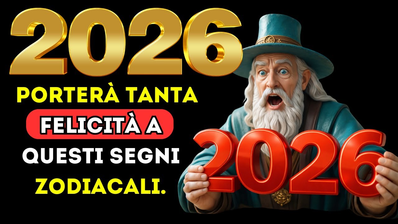 Nostradamus ha predetto che il 2026 porterà tanta felicità a questi segni zodiacali.