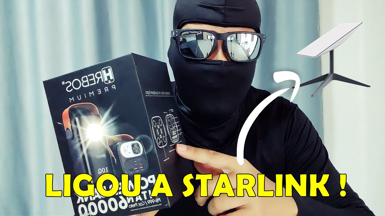 A Power Bank Mais Forte que Já Testei! Hrebos 60000mAh + Starlink