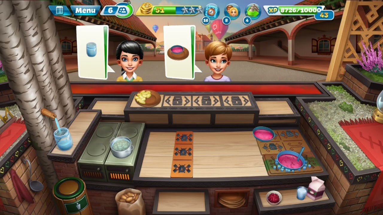 Vilnius Manor - Cooking Fever - LEVEL 1