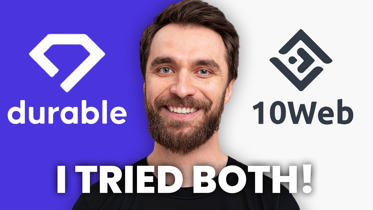 Durable vs 10Web (2025) &ndash; Best AI Website Builder for Speed, SEO & Customization!