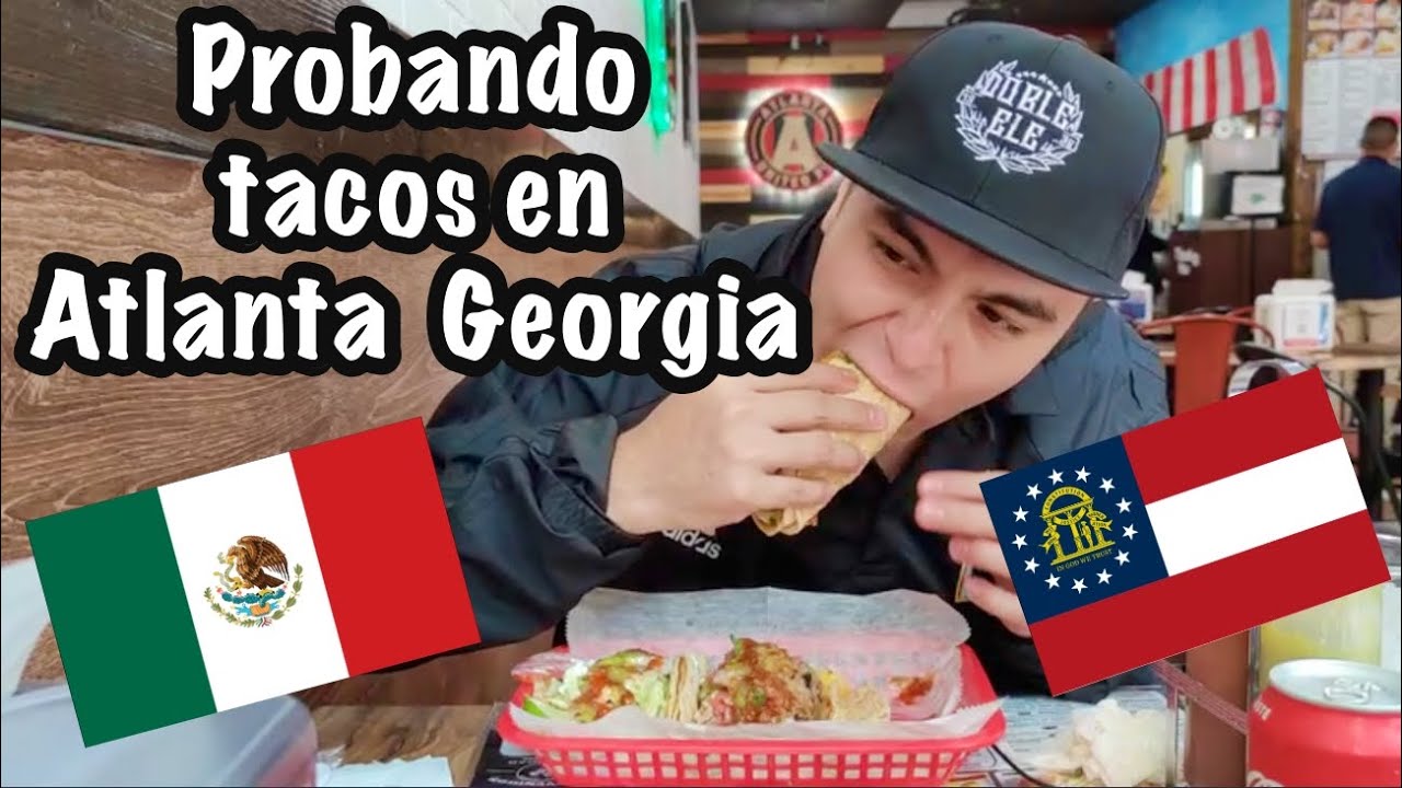 🌮 Probando tacos en Atlanta Georgia USA