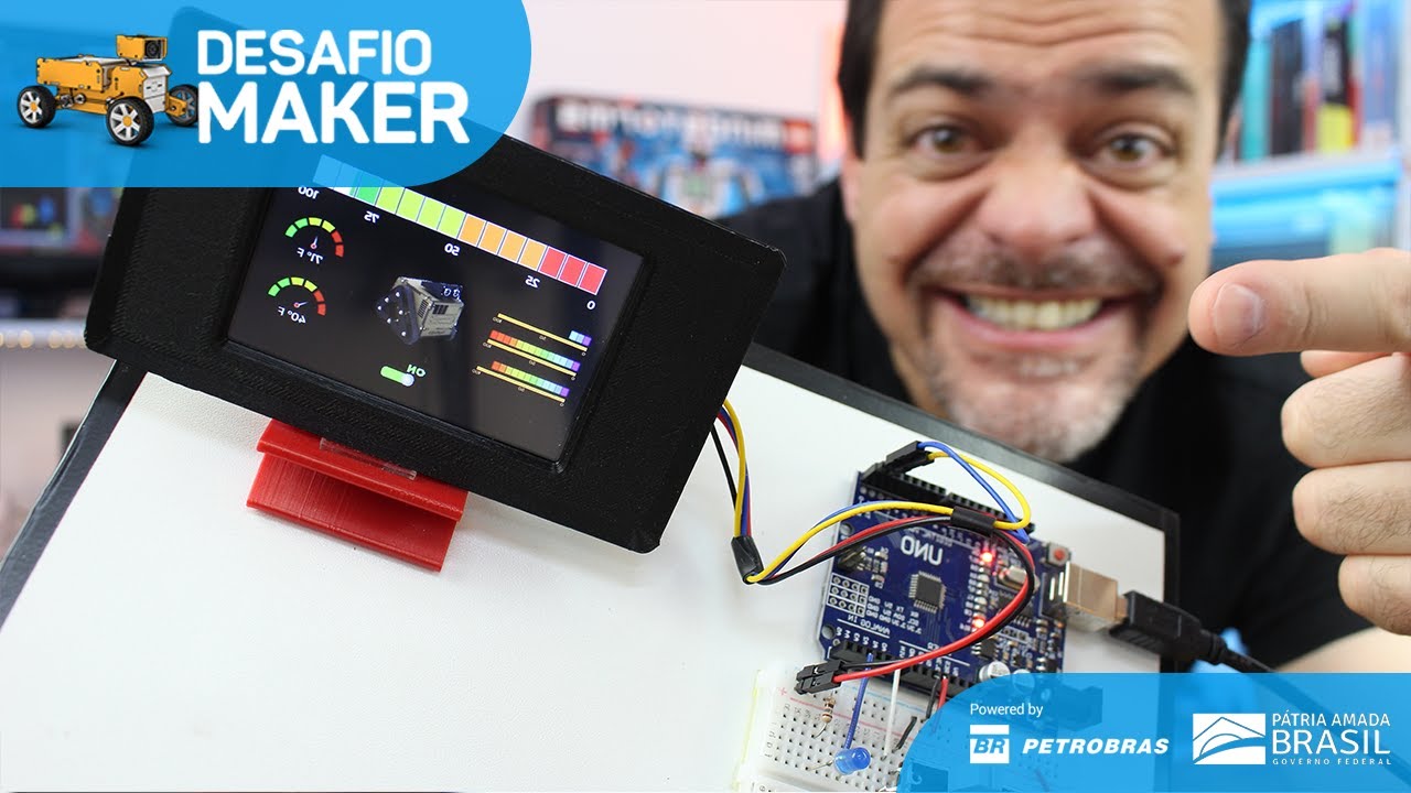 Arduino com Display Nextion: como fazer telas de forma simples? - Desafio Maker