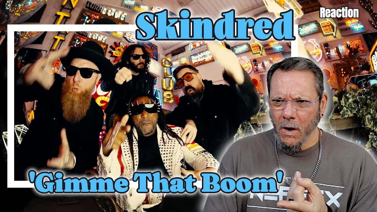 Skindred | GIMME THAT BOOM (официальное видео) | Первая реакция