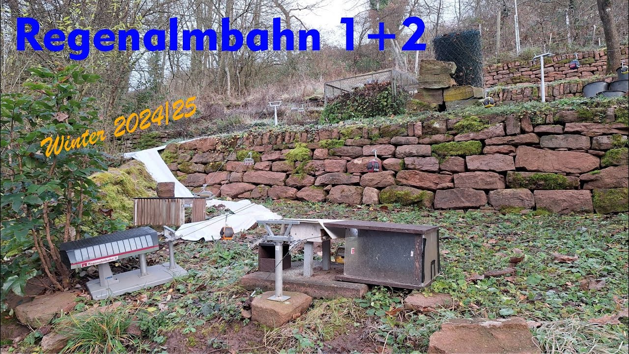 Regenalmbahn 1+2 Winter 2024 | Modellskigebiet Regenalm