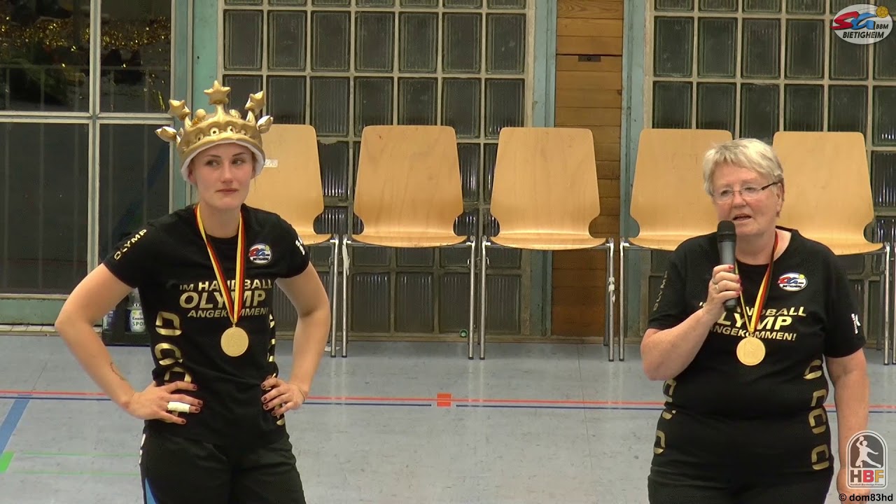 Verabschiedung Linda Mack - SG BBM Bietigheim 2017