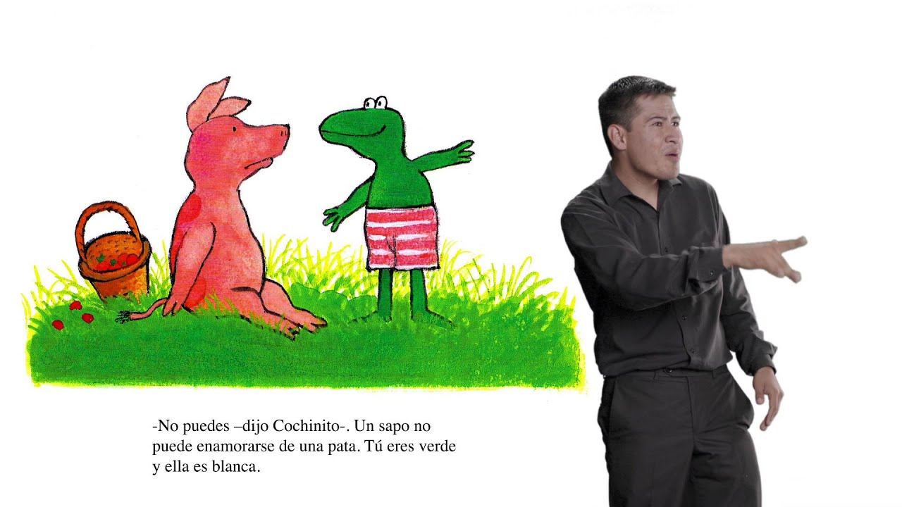 Cuento en Lengua de Señas Mexicana - Sapo Enamorado