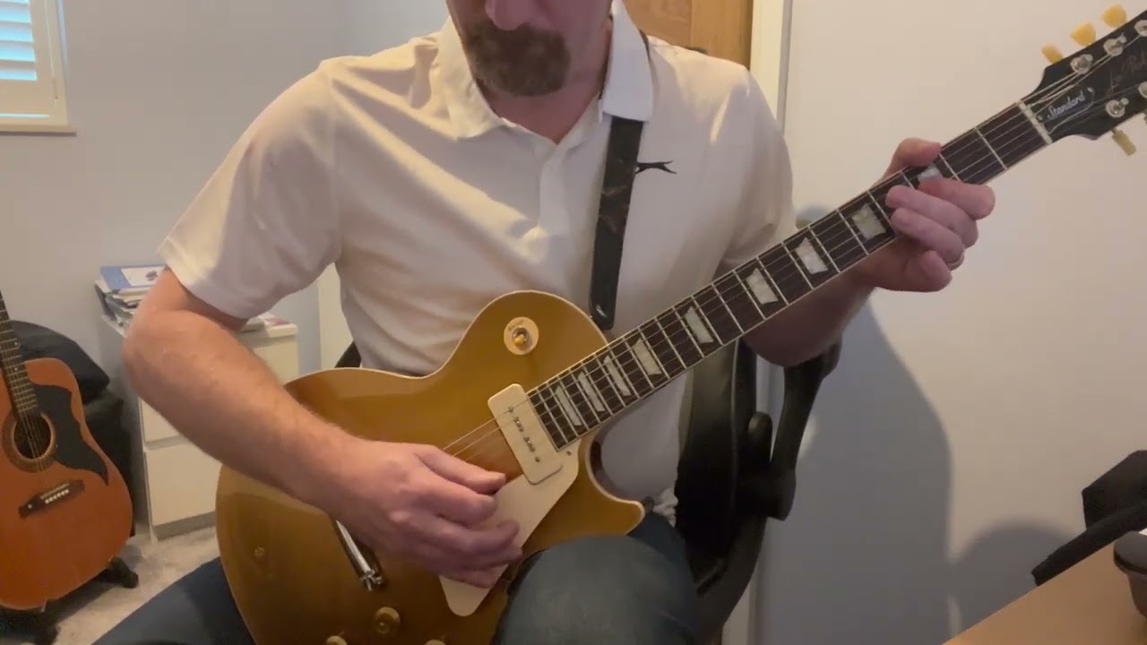 Red - King Crimson Guitar Run Through