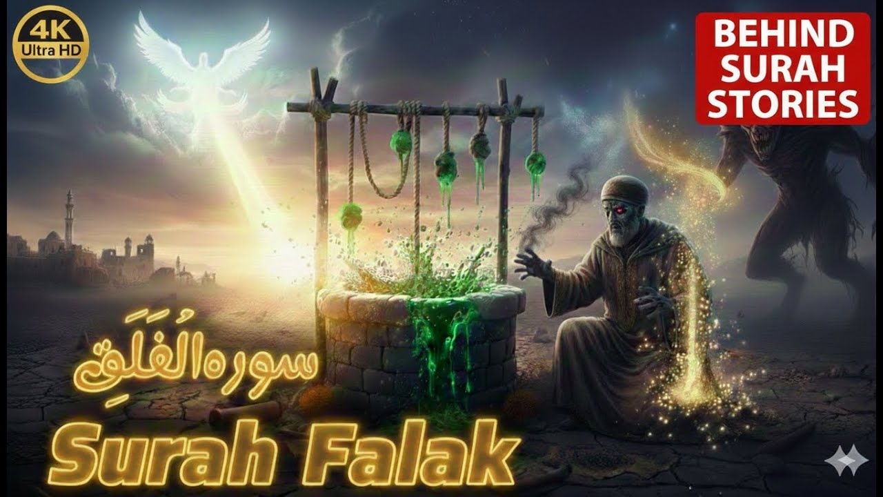 Behind the Story Surah Falaq | Why Surah Falaq Was Revealed? 🕋 | Islamic Story | Islamic Documentary