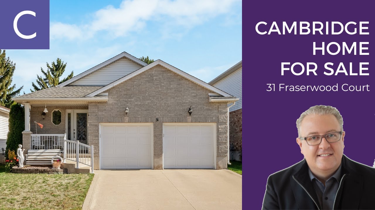 Cambridge Real Estate | 31 Fraserwood Court | Cambridge Homes for Sale