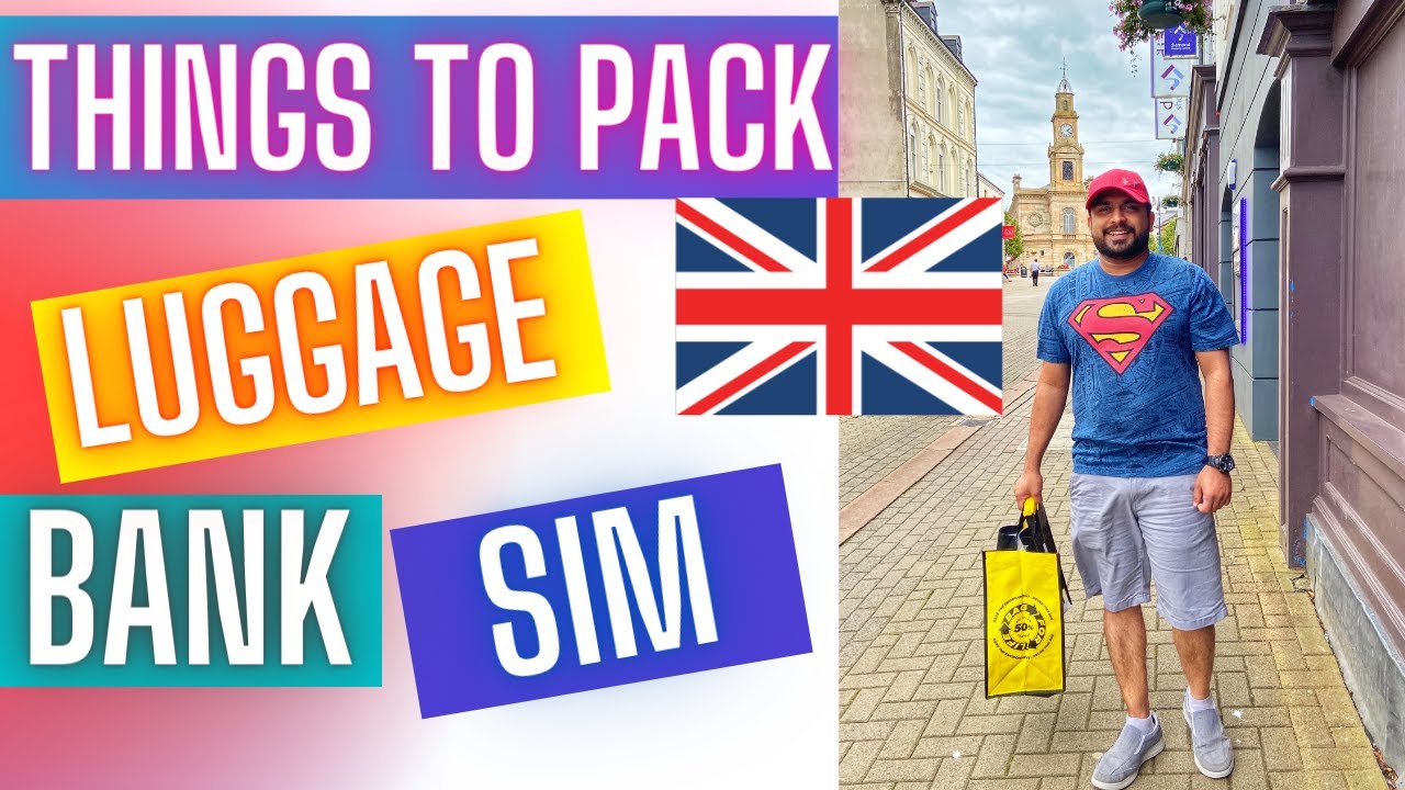 What to pack before coming to UK | Students | Nurses | Luggage | items | Anoop Ramesan | Covid 2021