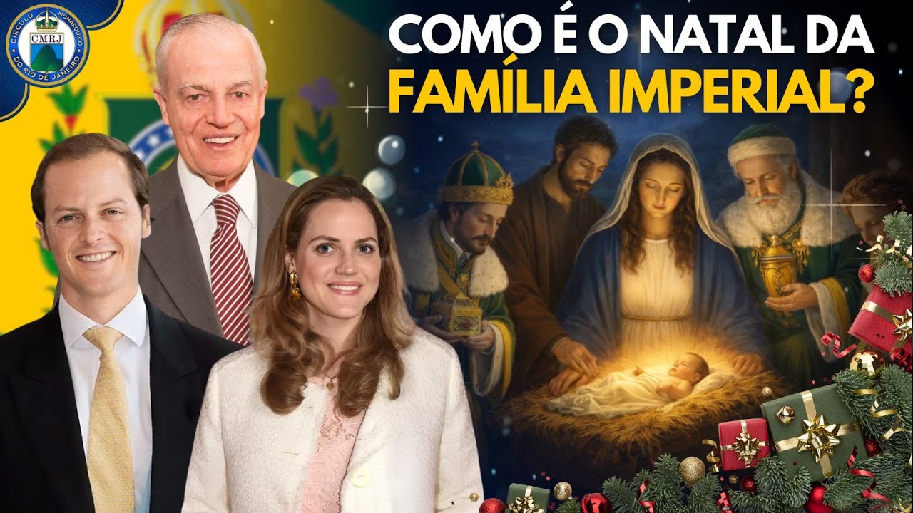 Um NATAL IMPERIAL! Como a REALEZA BRASILEIRA celebra Nascimento de Cristo?