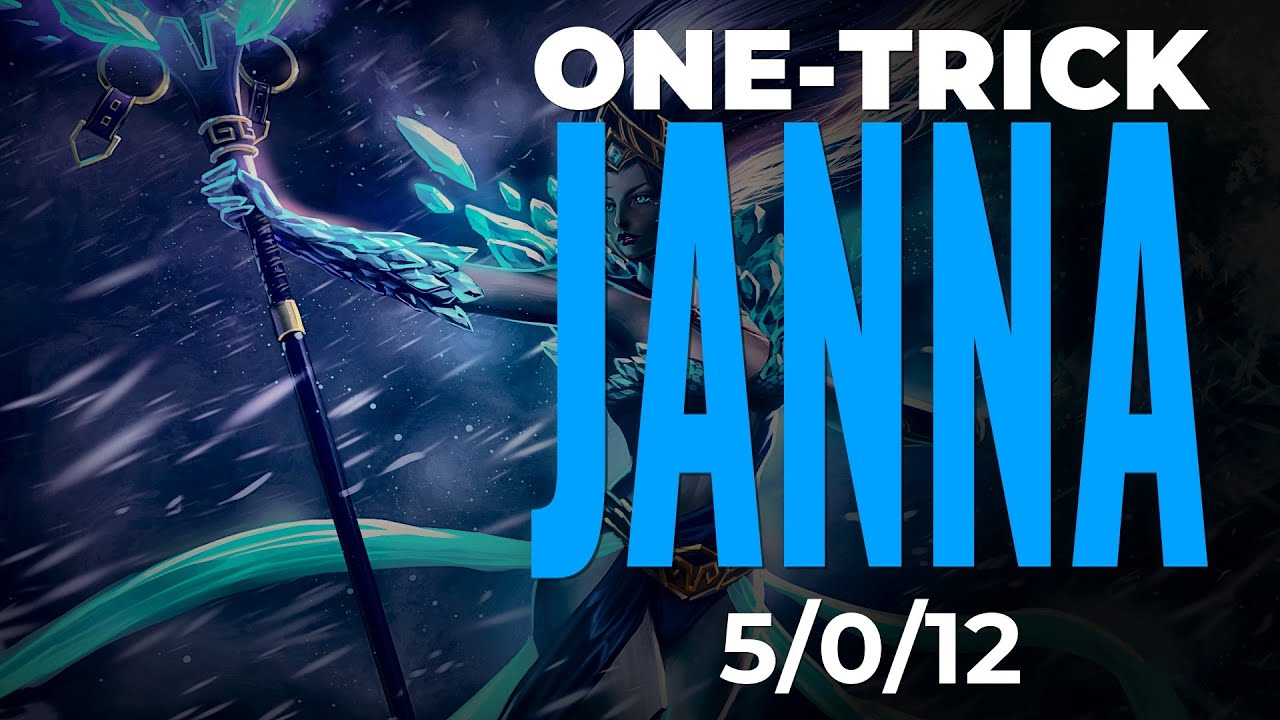 Janna vs Ezreal/Nami 5/0/12 (Support) | EUW Grandmaster | Janna OTP Replay
