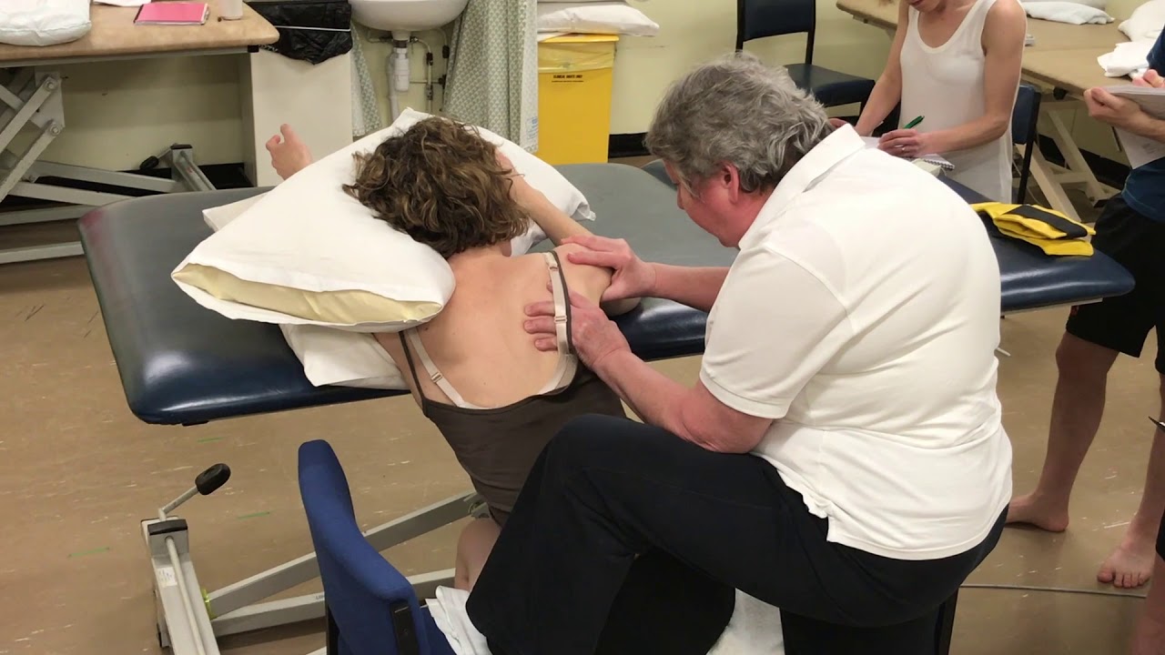 Developing Scapula Stability; Asymmetrical Forward Lean sitting
