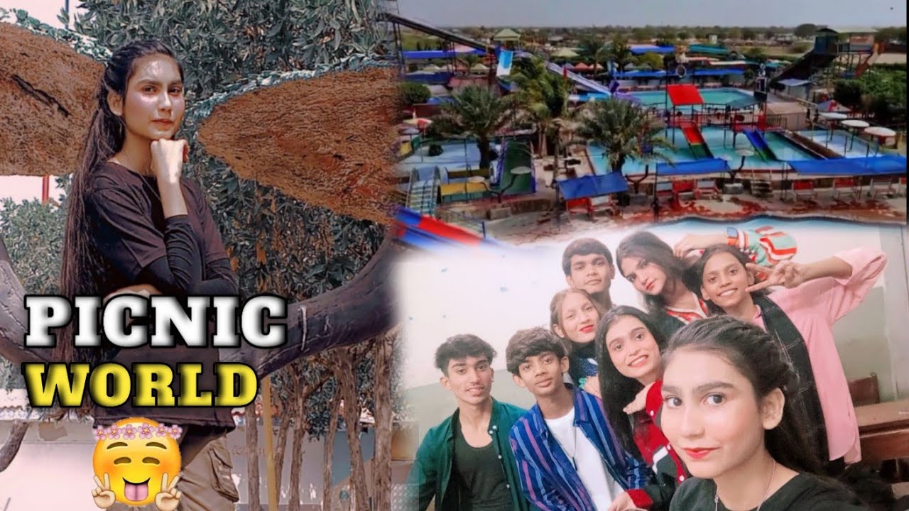 picnic world water park 🏞️ | St Sarah high school picnic vlog | full enjoy with friends 🥰