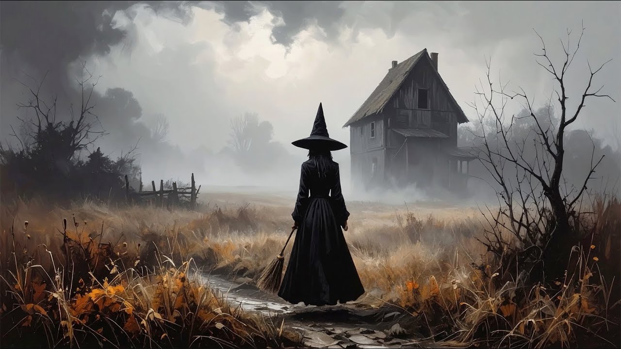 4K Halloween Frame TV Art | Halloween Screensaver | Spooky Frame TV Art with Music  Autumn Wallpaper