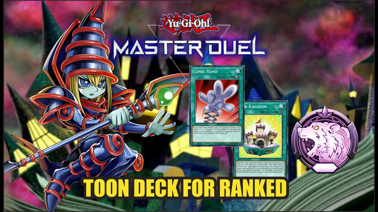 Toon Deck  for Ranked ~ Yu-Gi-Oh! Master Duel Season 40