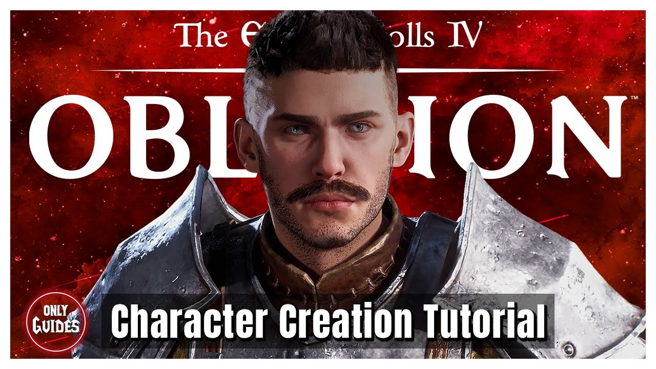 OBLIVION REMASTERED - The Crusader - Breton Character Creation Tutorial - Modded