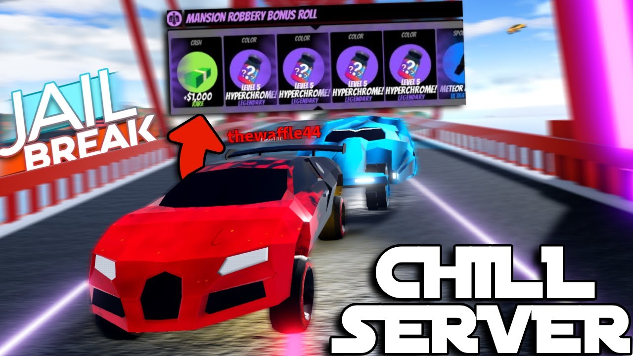 When a Pro Driver Helps You Grind Hyperchrome | Roblox Jailbreak