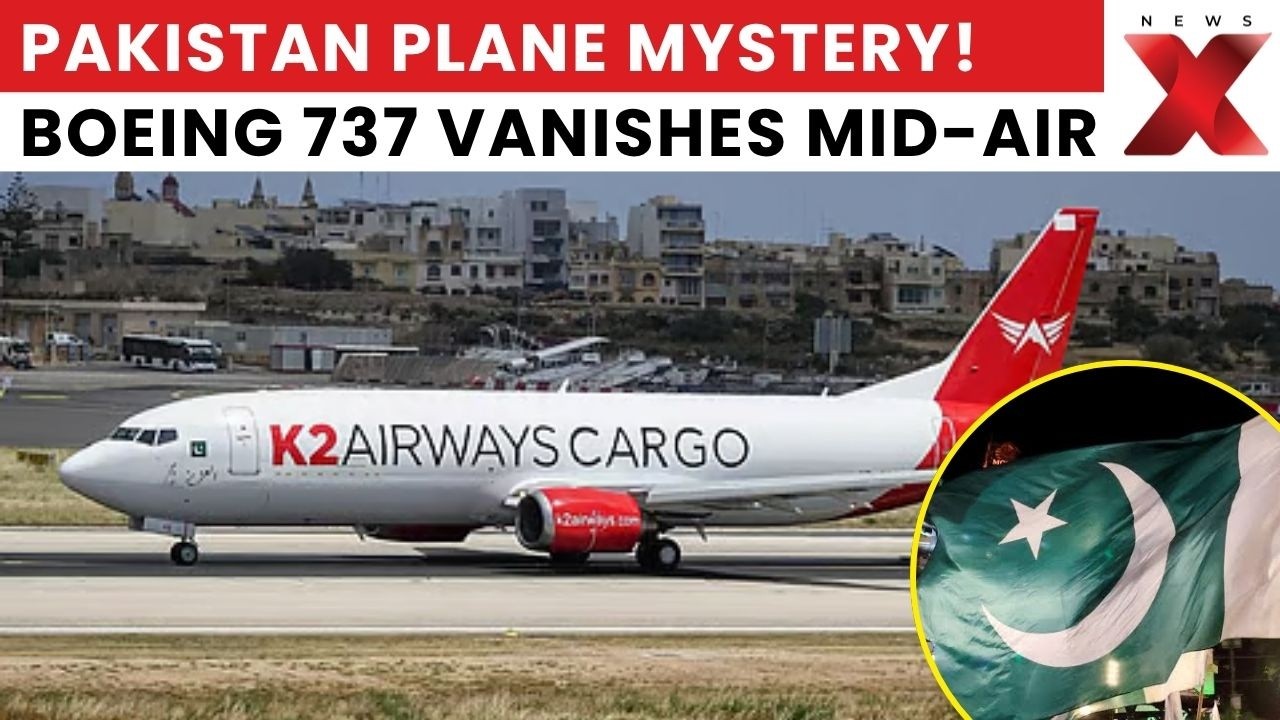 PAKISTAN'S CARGO PLANE DISAPPEARS!🚨K2 Airways Flight Vanishes Near Karachi Coast