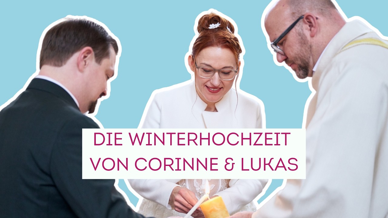 ❄️ Winterhochzeit in Gossau SG: Lukas und Corinne