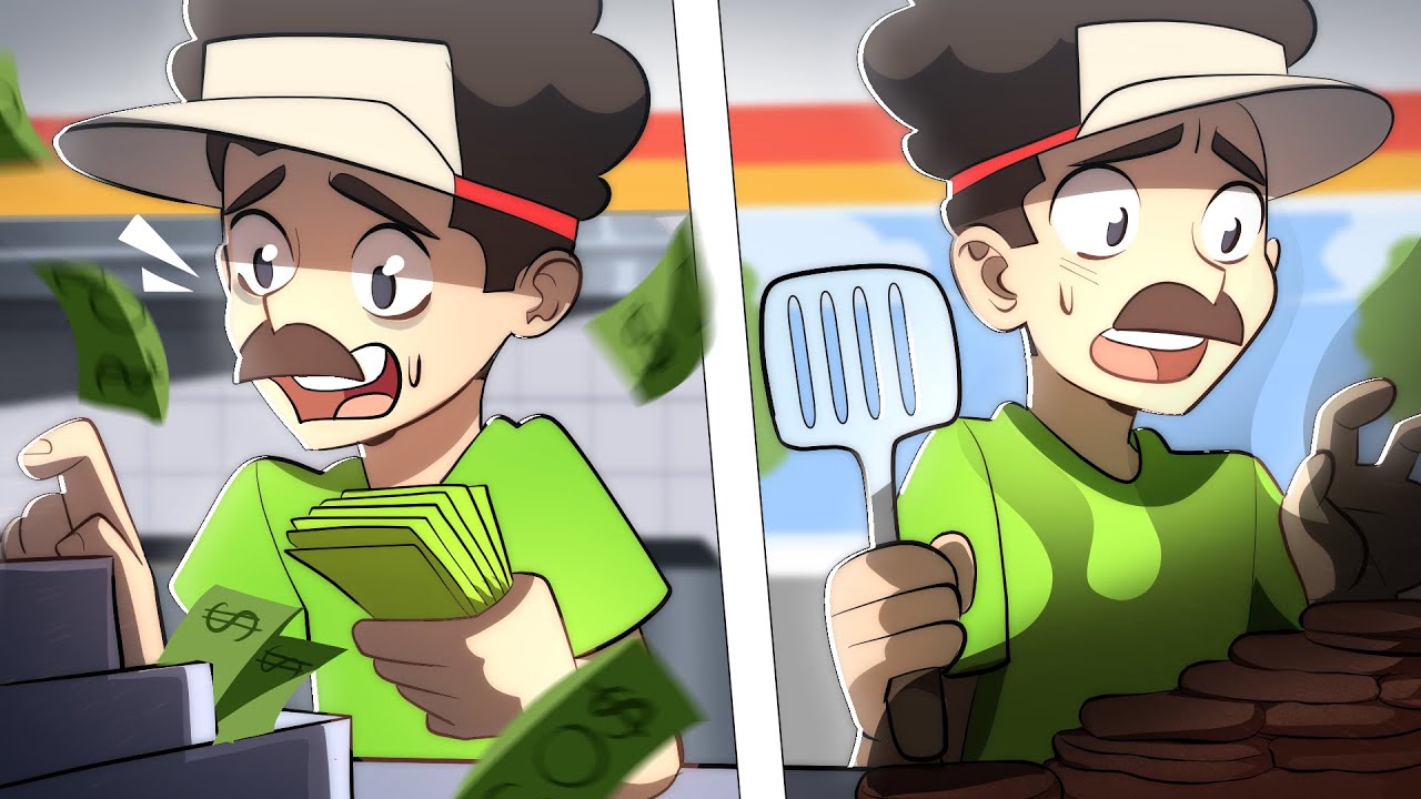 Working Every Job In A Fast Food Restaurant...