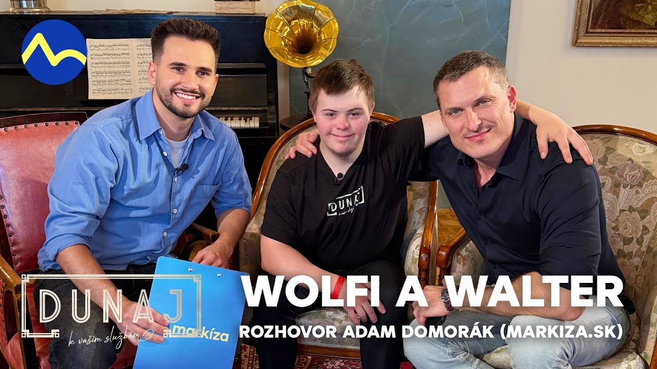Wolfi a Walter sú kamaráti - krásny rozhovor so seriálovými bratmi | Dunaj, k vašim službám