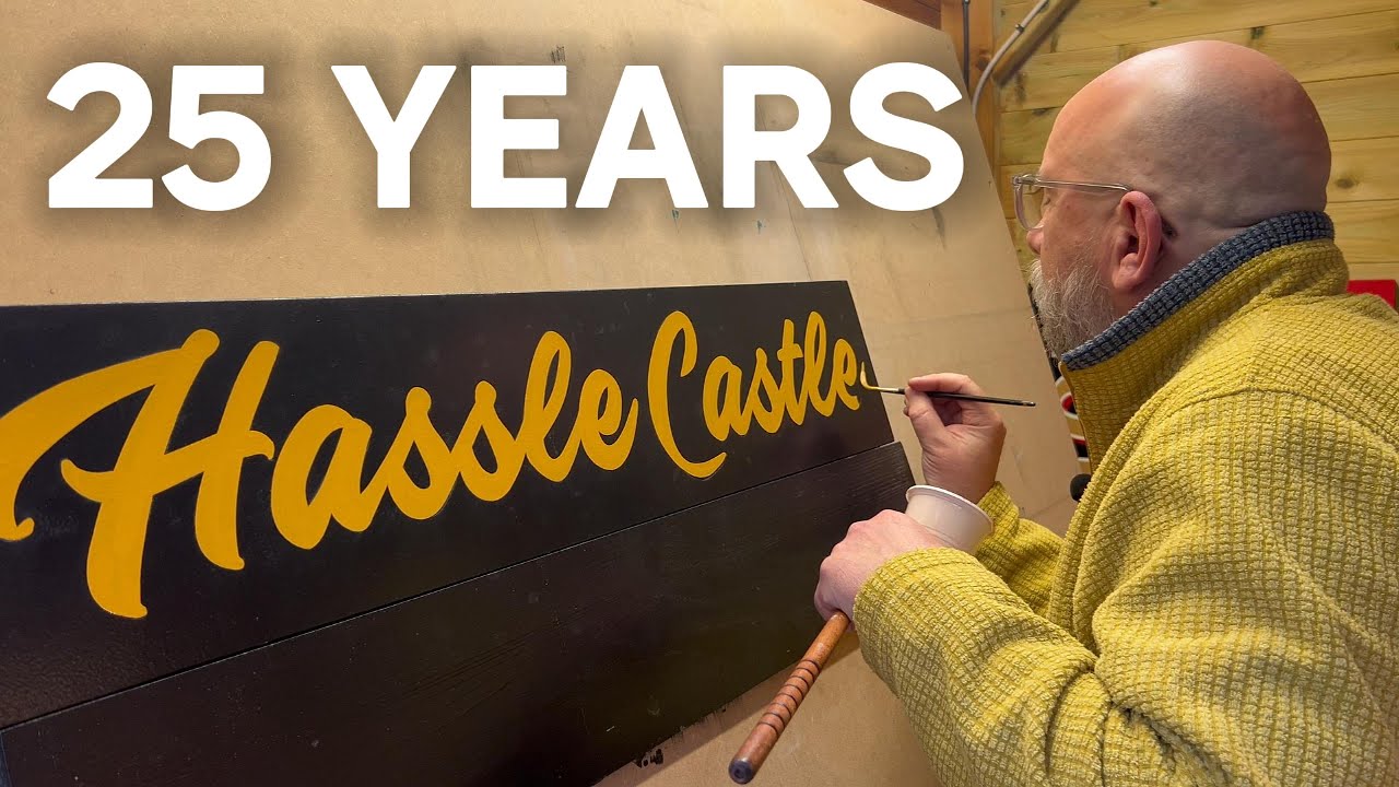 I Finally Painted The Sign My Wife Waited 25 Years For