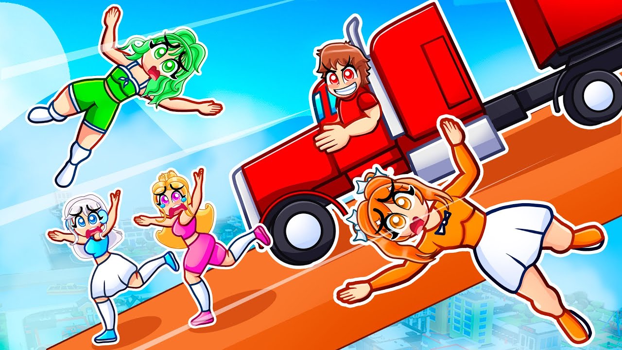 RUN FROM THE TRUCKS In GTA 5...