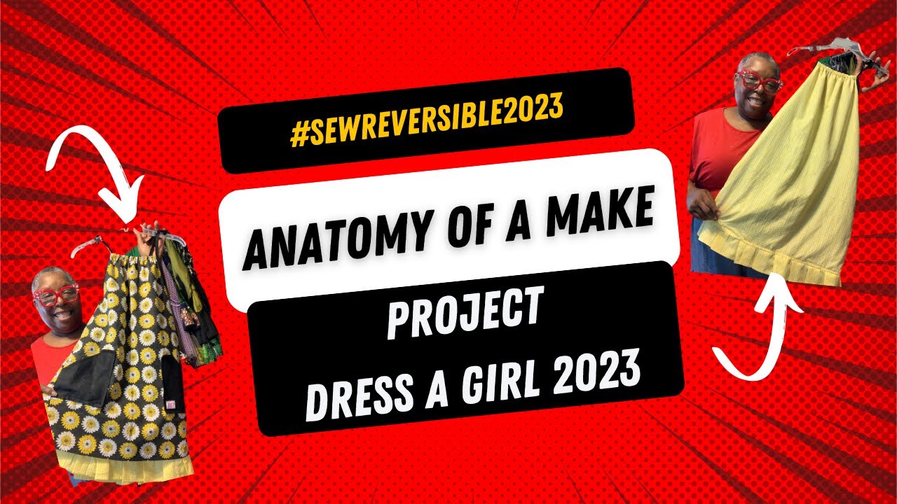 #sewreversible2023 | Dress a Girl Around the World Dress Made Reversible