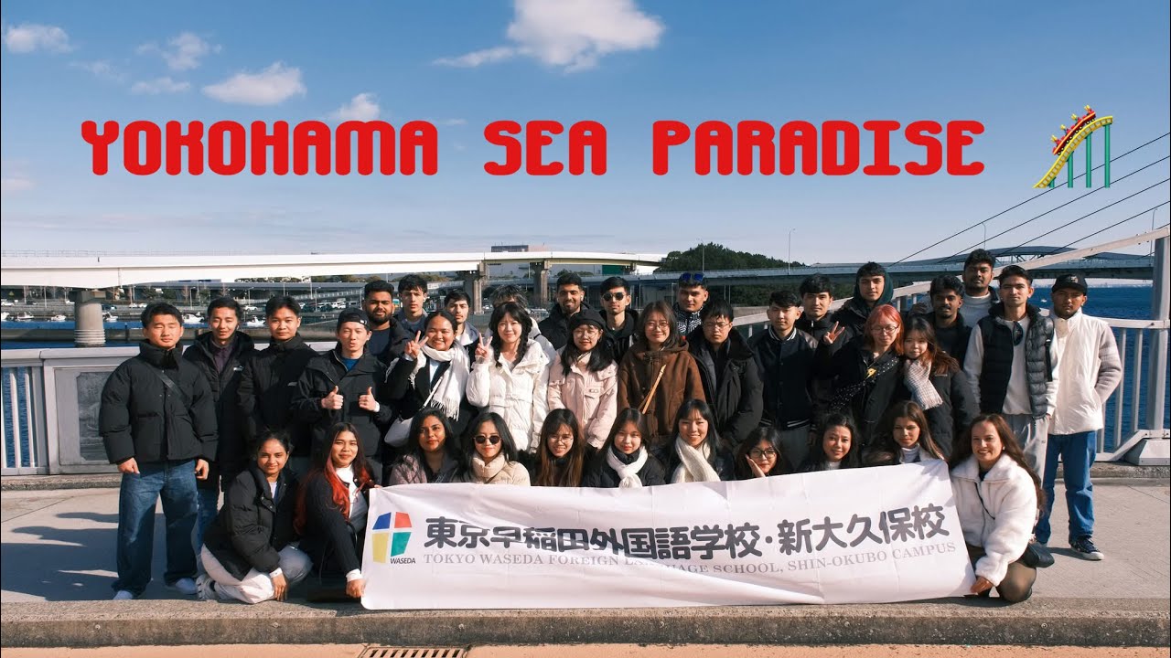 YOKOHAMA SEA 🌊 PARADISE Japan 🇯🇵/ best place for hang out and Roller Coaster 🎢 
