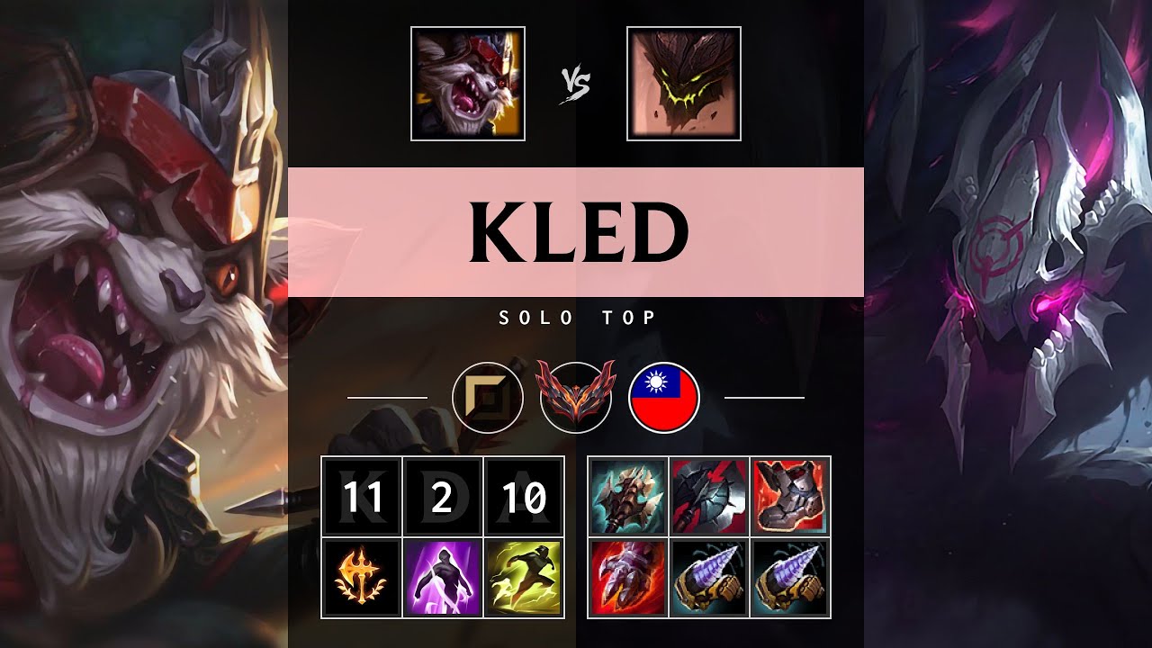 Kled Top vs Malphite - TW Grandmaster Patch 25.17