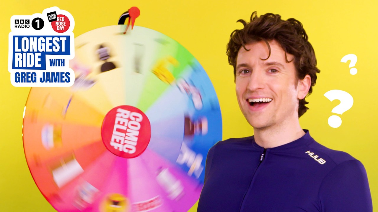 Greg James plays the Wheel Of Truth ahead of tandem cycle challenge!