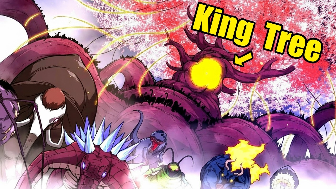 Manhwa Recap - He Is Reborn as a King Tree with an Infinite Evolution System!