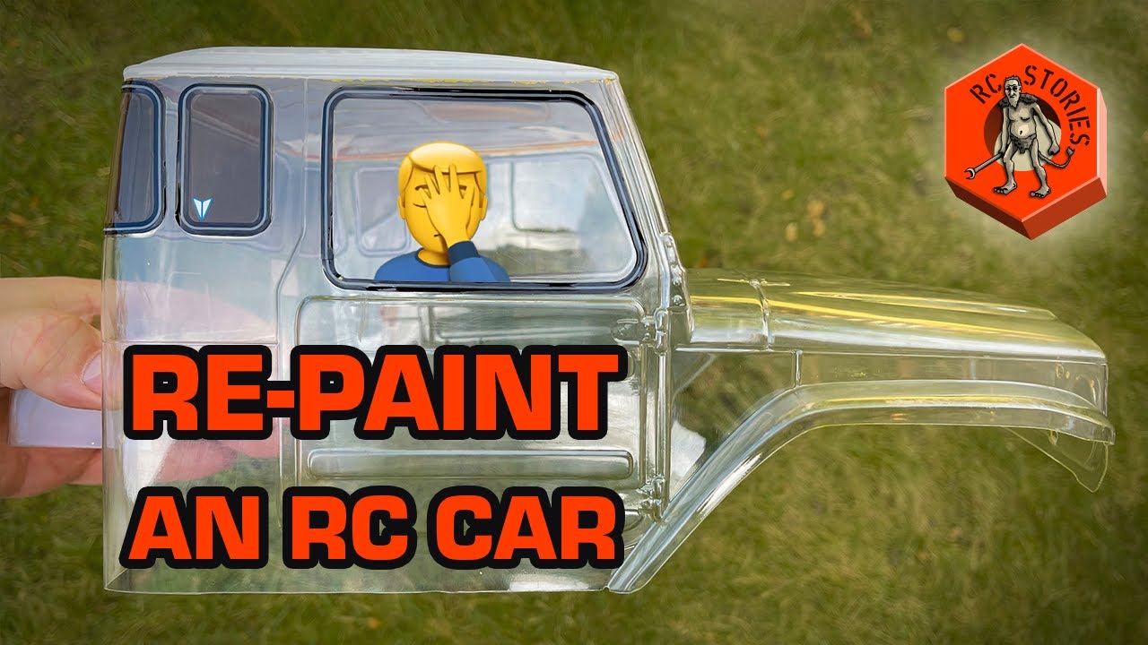 How To Re-paint An RC Body?! - RC Stories Garage - Episode 14