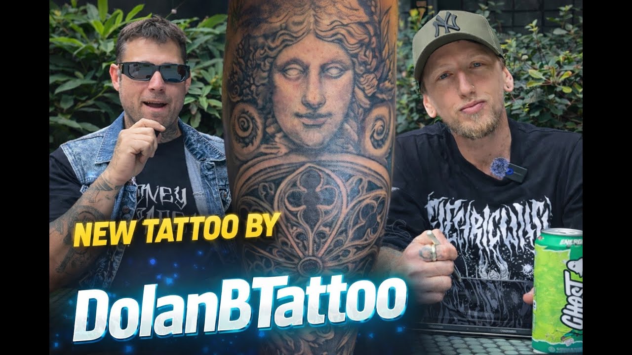 This Tattoo Is INSANE 🔥 | New Black & Grey Masterpiece by Dolan B Tattoo