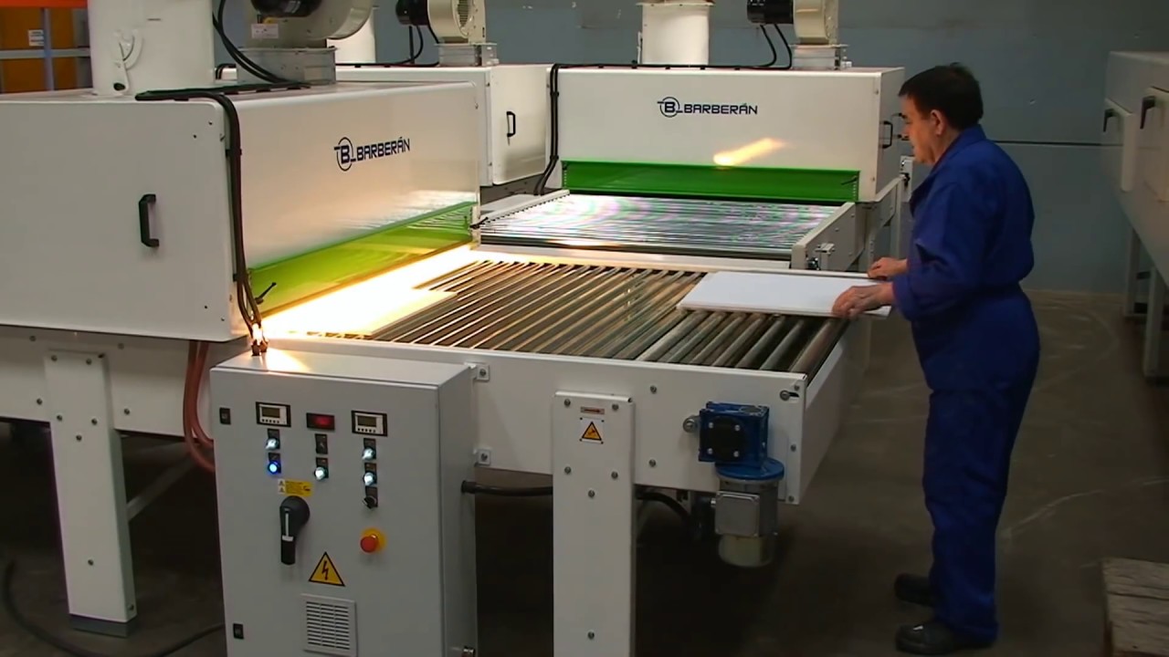 Board painting line