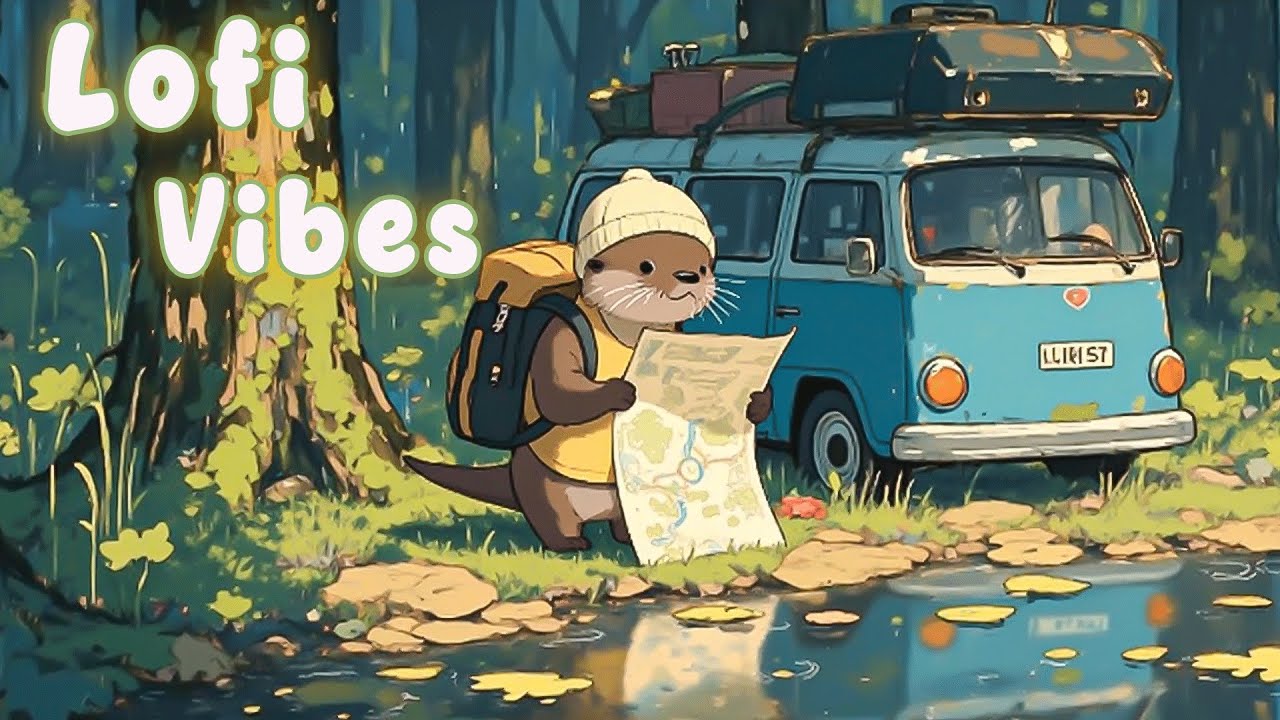 Wait... Is this Camping? ⛺🌿 Soft Lofi Hip Hop with Otter