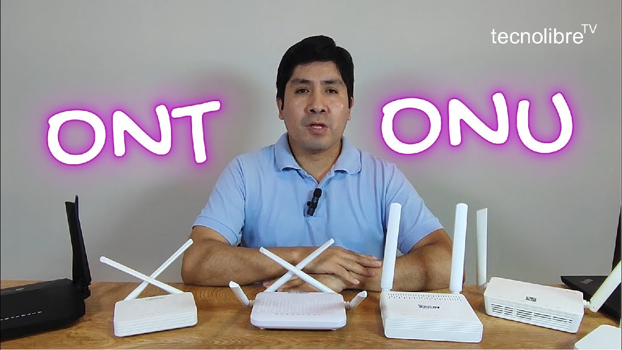ONT para fibra optica