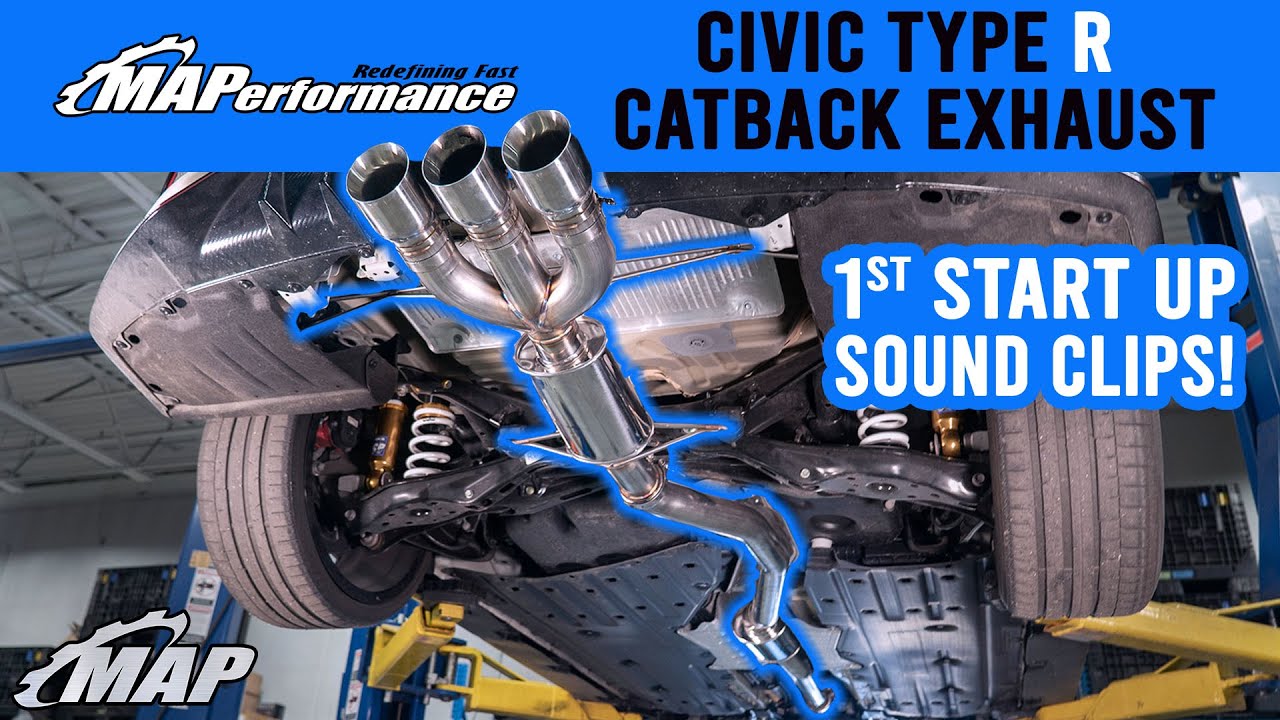 Выхлопная система FK8 Civic Type R [Звуковые клипы + обзор] | MAPerformance