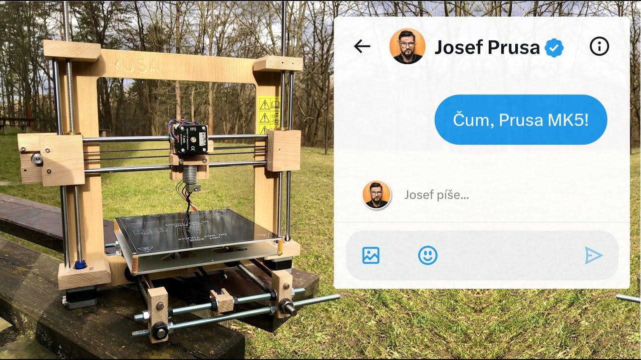 Vyrobil jsem Prusa MK5...ale co na to Josef Prusa?