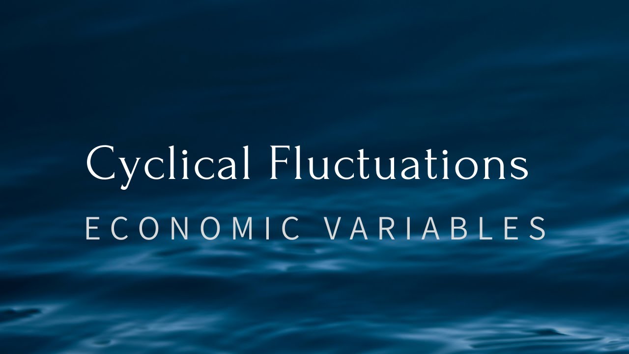 The Cyclical Behaviour of Economic Variables 1