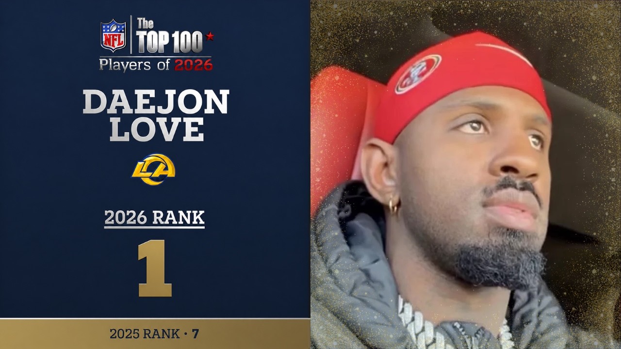 1: Daejon Love (WR, Rams) | Top 100 Players of 2026