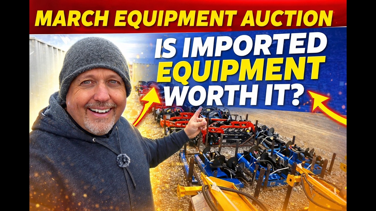 March Equipment Auction – Is Imported Equipment Worth It?