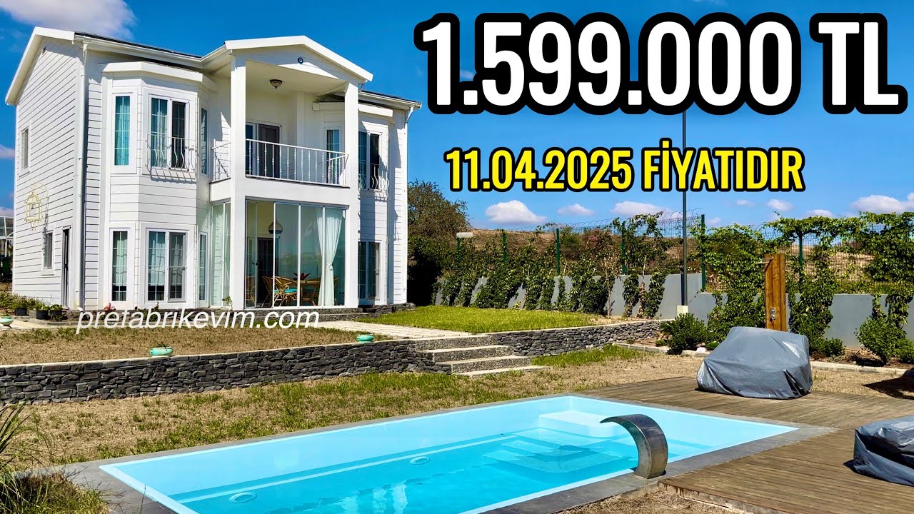 Akıllı Teknolojilerle Donatılmış Lüks Prefabrik Villa Turu (2025)