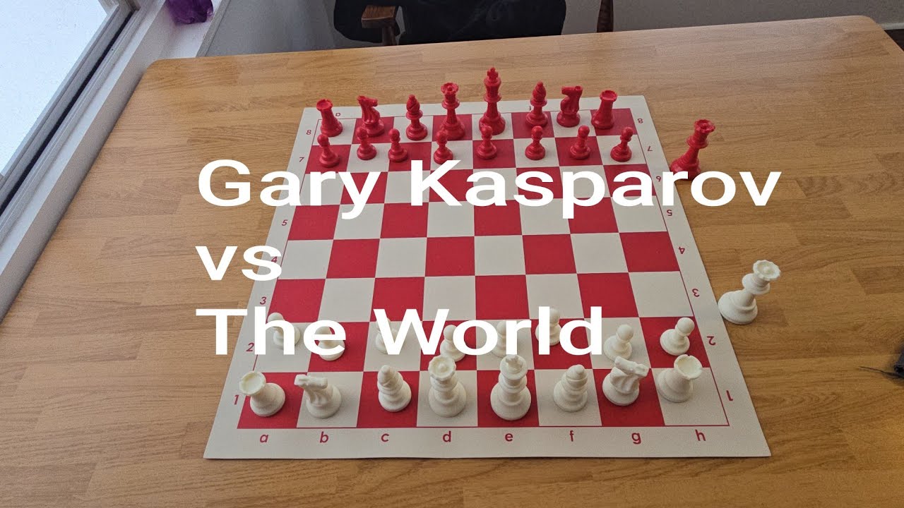 Actual Game  Gary Kasparov vs The World 