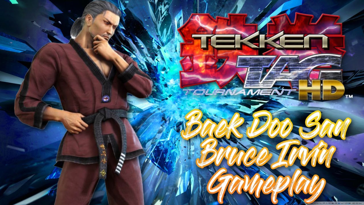 Tekken Tag Tournament HD: Baek Doo San/Bruce Irvin Gameplay