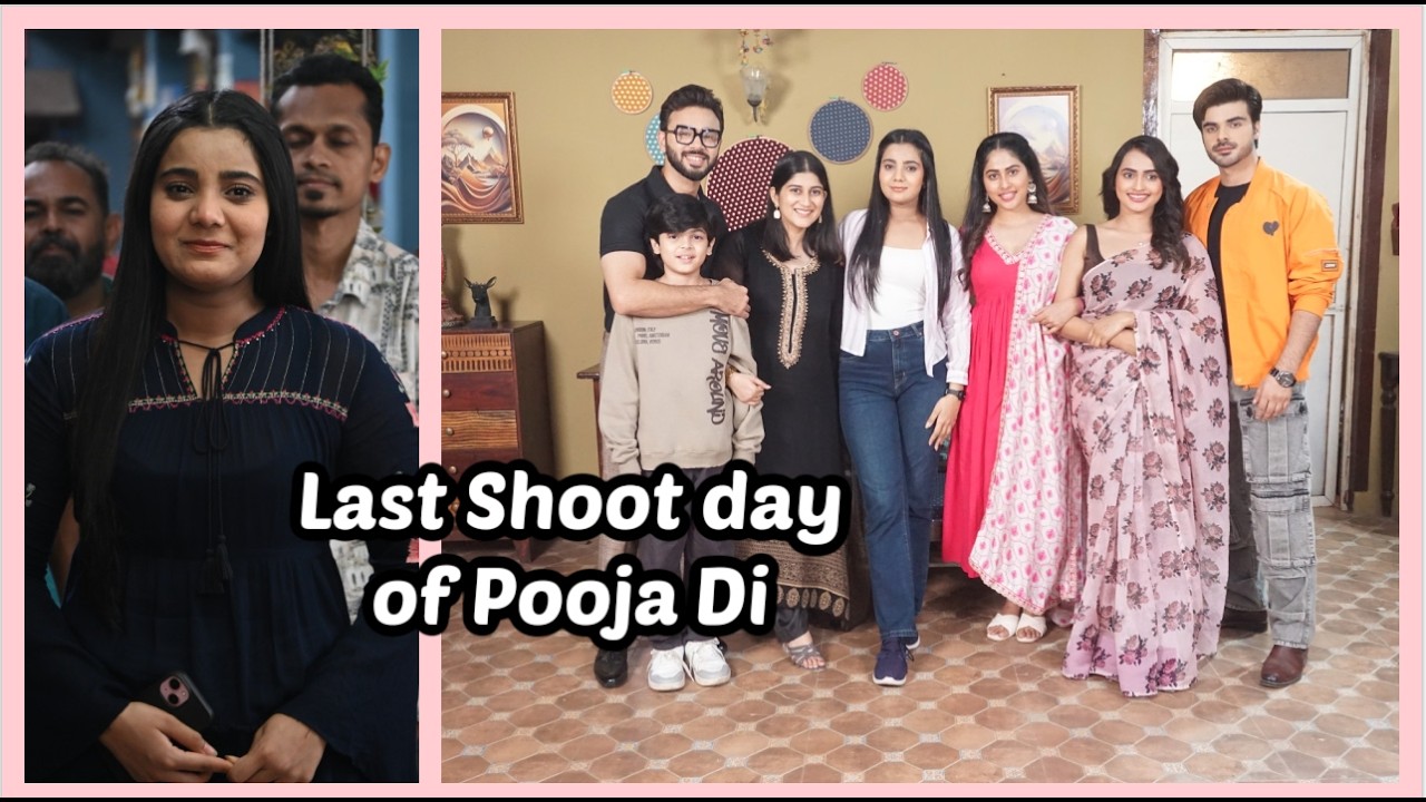 Last Day shoot || Miss You😔|| Pushpa Impossible || Pari bhatti || Daily vlog
